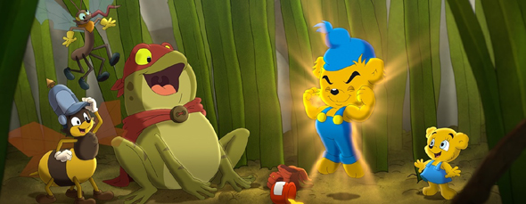 Julaftonsfilm! Bamse och världens minsta äventyr